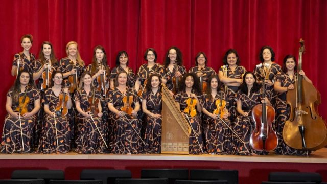 Orquestra Ladies Ensemble apresenta espetáculo musical nesta quarta-feira (30) em Cascavel
