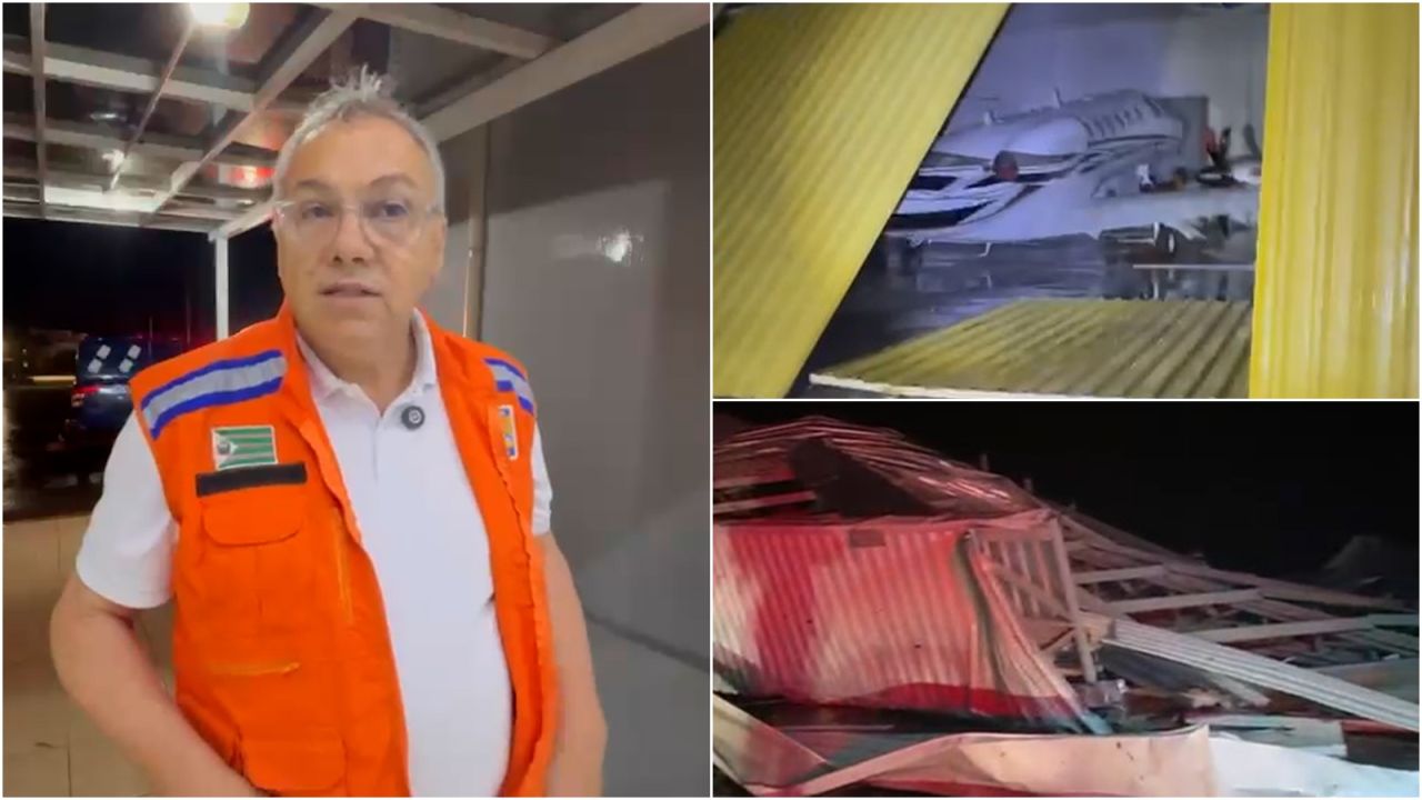 Temporal causa estragos em Toledo, e prefeito vai às ruas acompanhar ocorrências e alertar população