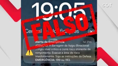 Itaipu Binacional desmente boatos sobre risco de rompimento da barragem