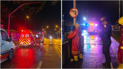 Guarda Municipal intervém e retira mulher de situação de risco em viaduto de Cascavel