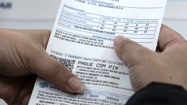 Sanepar aplica desconto automático na tarifa e lança fatura mais clara e moderna