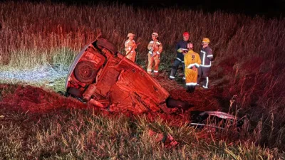 Homem morre após violenta colisão frontal na rodovia BR 277 entre Santa Teresa do Oeste e Céu Azul