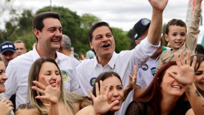Sandro Alex tem 25% das intenções de voto na Quaest e se aproxima cada vez mais do 2° turno