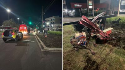 Motorista é preso por embriaguez após atropelar pedestre no bairro Alto Alegre, em Cascavel
