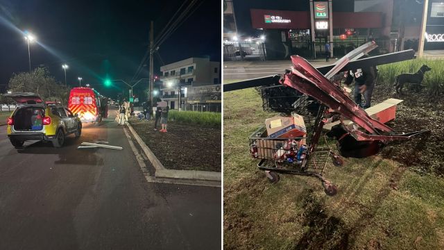 Motorista é preso por embriaguez após atropelar pedestre no bairro Alto Alegre, em Cascavel
