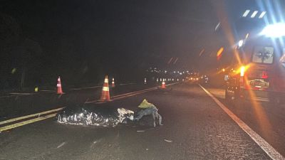 Motociclista morre após ser atingido por veículos na BR-369, em Corbélia