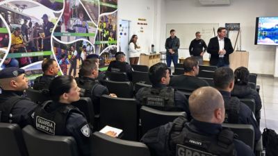 Guardas municipais iniciam formação para atuação na área de trânsito