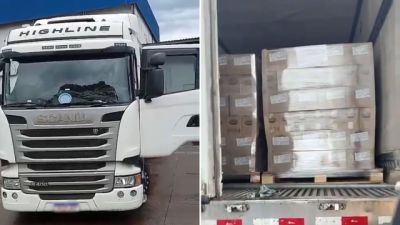 PCPR prende cinco suspeitos por roubo de carga de R$ 500 mil e cárcere de motorista, menos de 48 horas após o crime