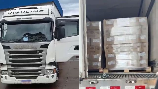 PCPR prende cinco suspeitos por roubo de carga de R$ 500 mil e cárcere de motorista, menos de 48 horas após o crime