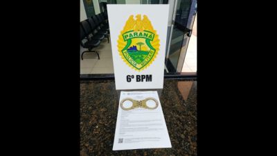 Homem de 30 anos é preso em Cascavel por descumprimento de medida protetiva