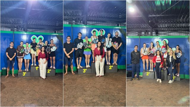 Quarta etapa do Campeonato Municipal de Beach Tennis reúne atletas em Corbélia
