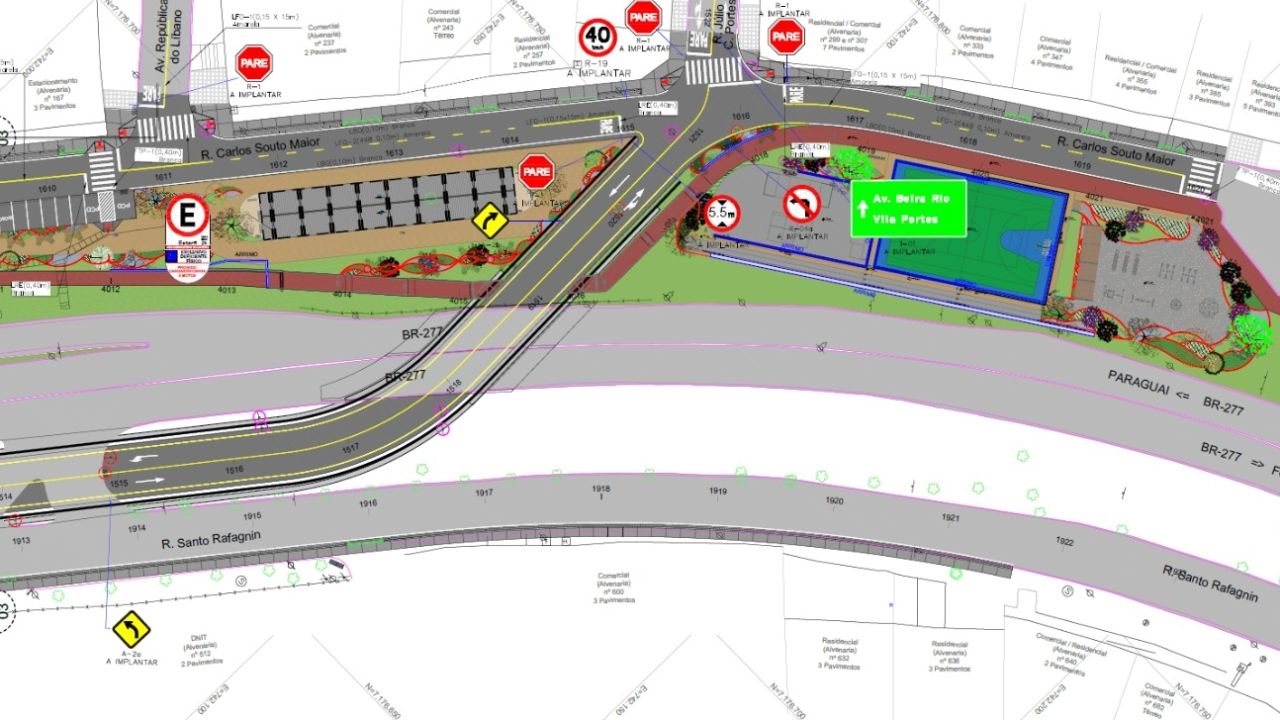 Prefeitura de Foz do Iguaçu publica licitação para construção de trincheira entre Jardim Jupira e Vila Portes