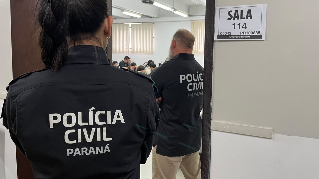 PCPR realiza concurso para mais de 62 mil candidatos em Curitiba, Londrina e Cascavel