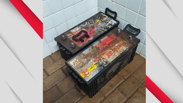 Duas baterias furtadas de caminhão são recuperadas pela Guarda Municipal em Cascavel