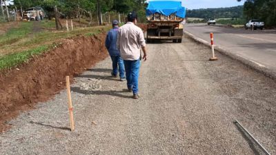 Avançam as obras de restauração em concreto entre Manoel Ribas e Pitanga
