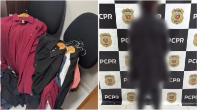 PCPR e Guarda Municipal recuperam R$ 40,8 mil em mercadorias furtadas e prendem mulher por receptação em Cascavel