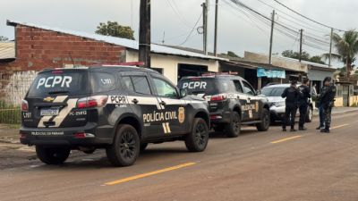 PCPR prende dois suspeitos de grupo investigado por furto de caminhonetes em Foz do Iguaçu
