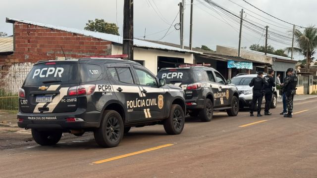 PCPR prende dois suspeitos de grupo investigado por furto de caminhonetes em Foz do Iguaçu