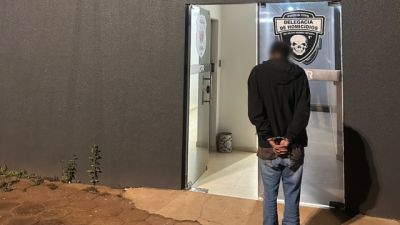 Delegacia de Homicídios prende suspeito de matar idosa de 72 anos na Linha Bebber, em Cascavel