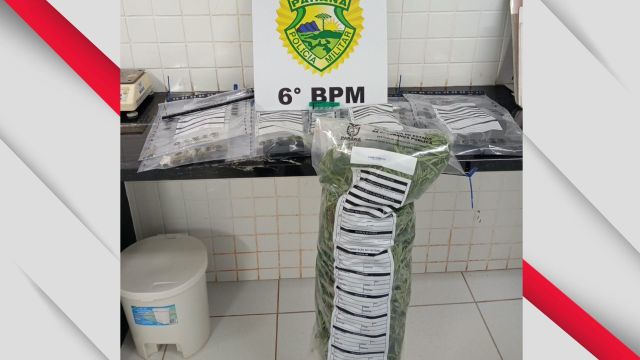 Homem é preso com duas armas, munições e plantação de maconha durante abordagem no bairro Neva, em Cascavel