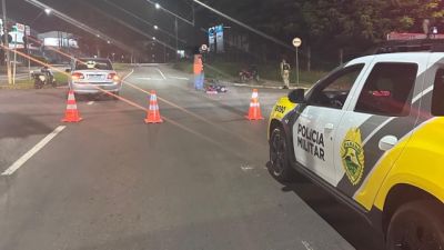 Adolescente de 16 anos se envolve em sinistro com três veículos no bairro São Cristóvão, em Cascavel