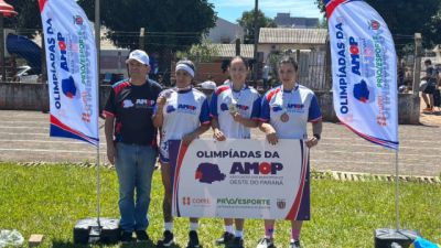 Atleta de Itaipulândia conquista ouro nos 100 metros rasos das Olimpíadas da AMOP