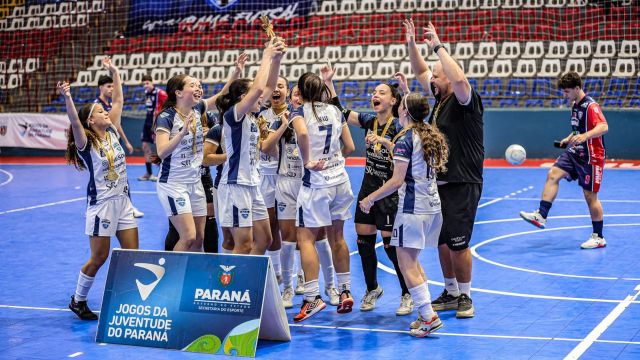 Stein Cascavel Sub-17 conquista título inédito nos Jogos da Juventude do Paraná