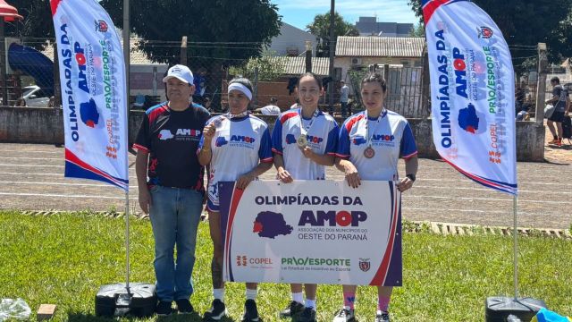 Atleta de Itaipulândia conquista ouro nos 100 metros rasos das Olimpíadas da AMOP