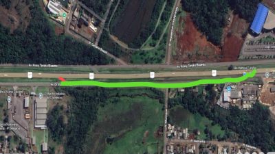 Trincheira do Cascavel Velho terá mudança no trânsito da marginal da BR-277