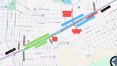 BR-277 terá tráfego desviado para marginais em Cascavel para obras da Trincheira do Cascavel Velho