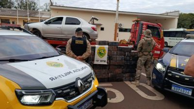 Homem é preso com 689,5 kg de maconha após perseguição na PR-182, em Toledo
