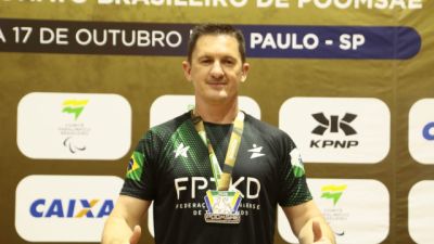 Policial penal do Paraná conquista prata no Campeonato Brasileiro de Taekwondo