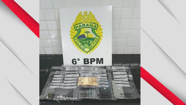 Homem de 21 anos é preso por tráfico de drogas em Cascavel