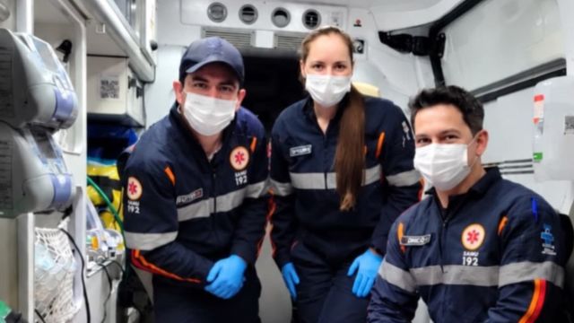 Bebê nasce durante transferência de gestante de alto risco realizada pelo CONSAMU