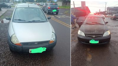Idoso de 72 anos é preso por embriaguez ao volante após acidente no bairro Pioneiros Catarinenses, em Cascavel