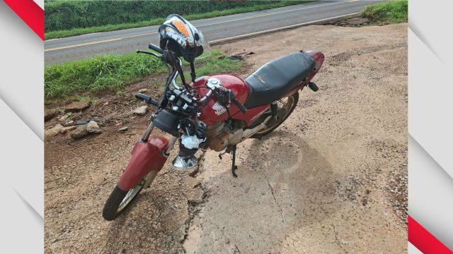 Motociclista de Cascavel fica ferido após colidir na traseira de carro na PR-317, em Toledo