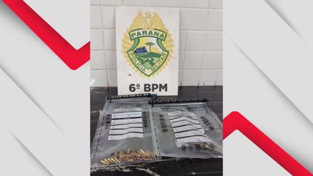 Homem é preso após ameaçar companheira com arma de fogo no bairro Santa Cruz, em Cascavel