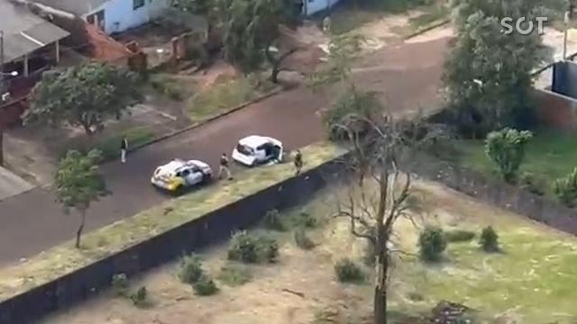 Polícia Militar recupera veículo roubado após buscas com apoio do Falcão 14 em Cascavel