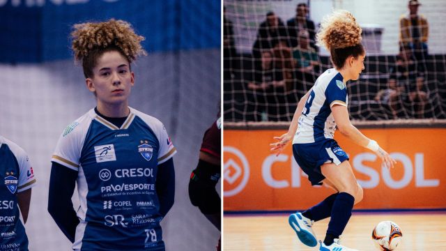 Flávia consolida evolução e ganha espaço entre os destaques do Stein Cascavel Futsal