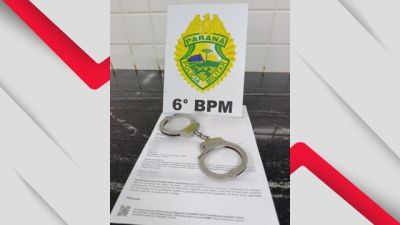 Homem com mandado de prisão preventiva é preso pela PM em terminal urbano de Cascavel