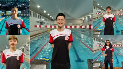 Clube Comercial leva cinco atletas da natação aos Jogos da Juventude em Foz do Iguaçu