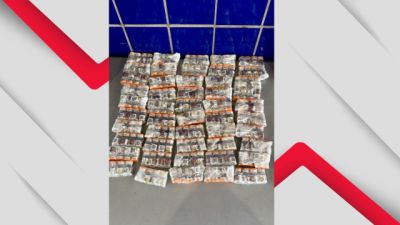 Receita Federal apreende 400 ampolas de medicamentos emagrecedores na Ponte da Amizade