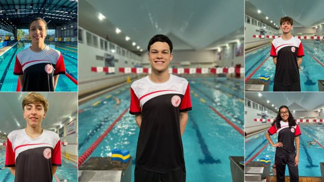 Clube Comercial leva cinco atletas da natação aos Jogos da Juventude em Foz do Iguaçu
