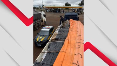 Polícia Rodoviária Federal apreende 200 mil maços de cigarros contrabandeados em Candói