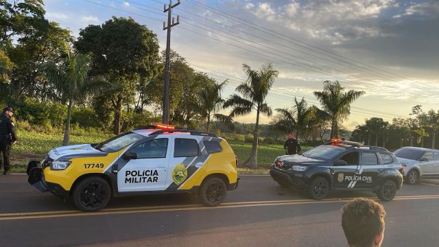 Idoso de 72 anos morre após acidente entre Uno e moto Biz em Capitão Leônidas Marques