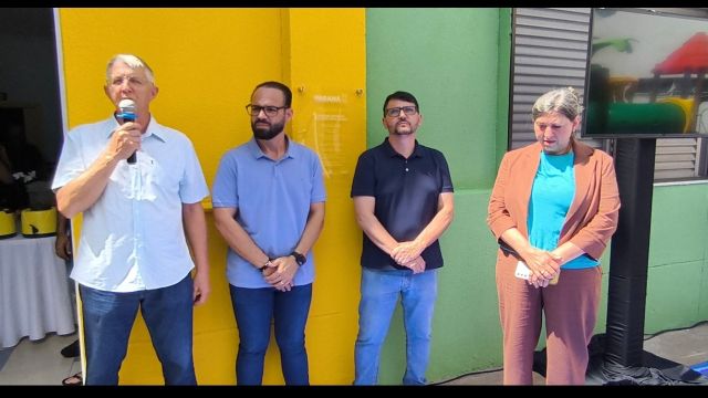 HUOP inaugura três parques infantis doados pela família da médica Sarah Sella Langer