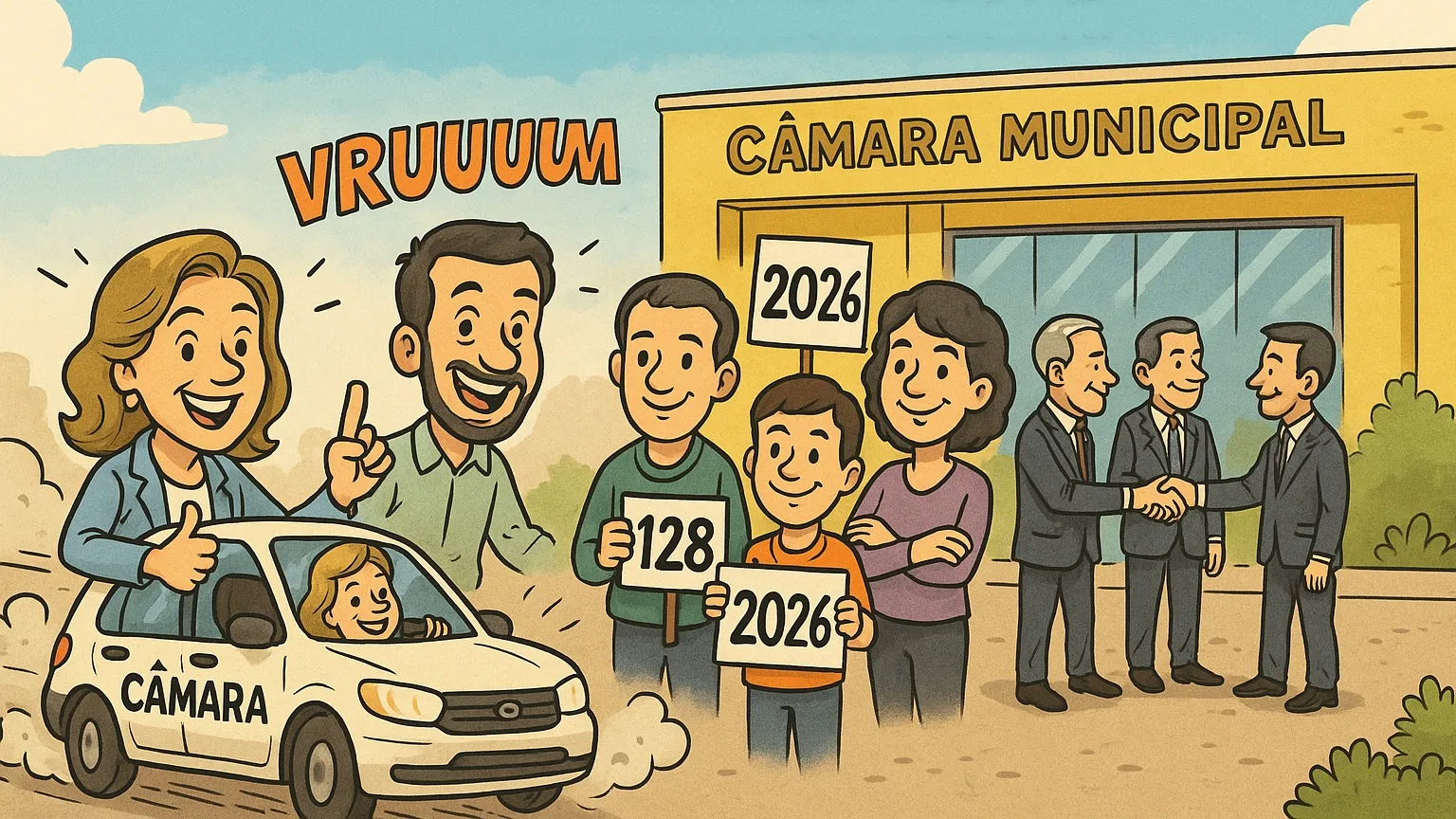 Movimentações políticas agitam bastidores da Câmara de Cascavel