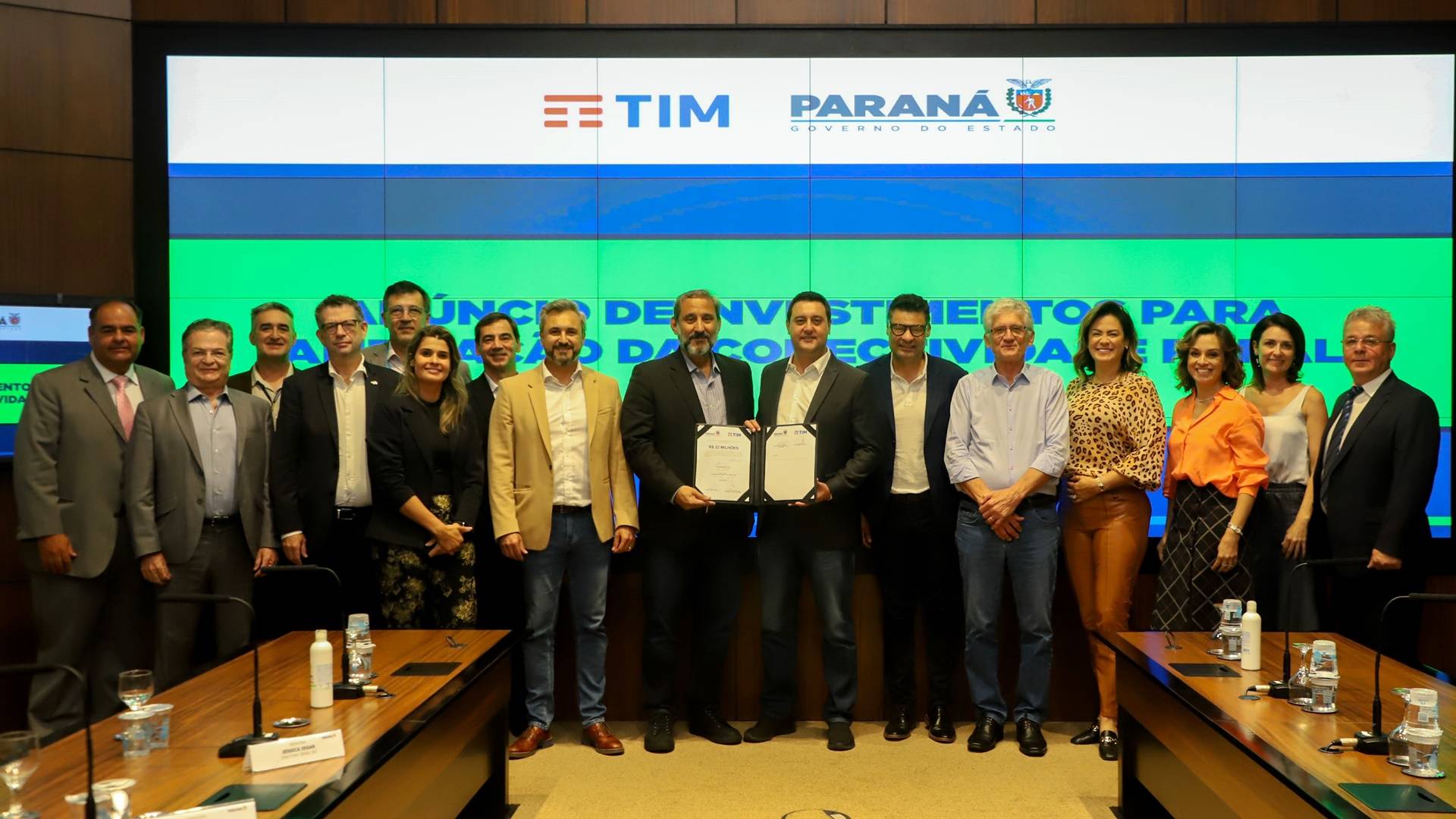 Em parceria com o Estado, TIM vai ampliar cobertura móvel em áreas rurais do Paraná