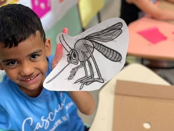 Educação recruta os pequenos para a luta contra o mosquito da dengue