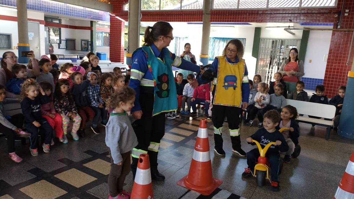 Semana cheia: Escola Municipal de Trânsito presente em várias ações educativas